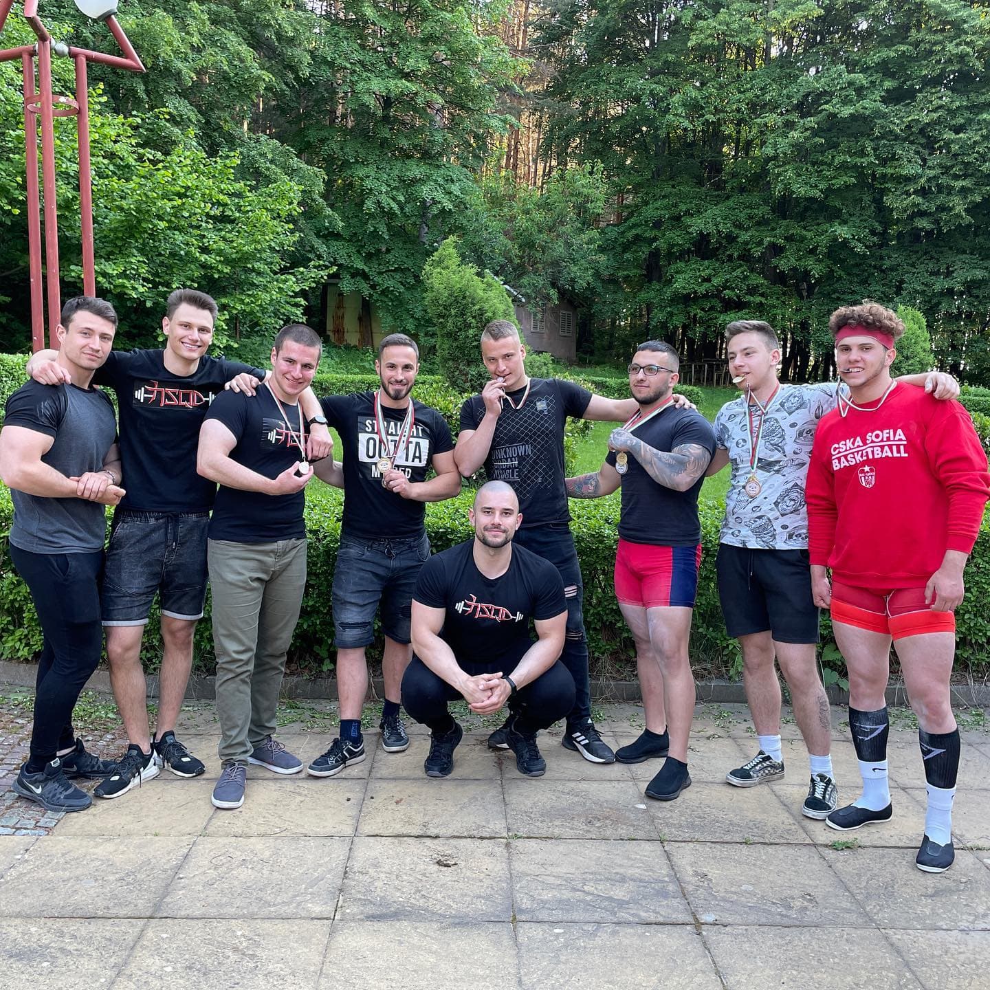 Strength Squad отбор — атлети на открито в SQSD екипировка