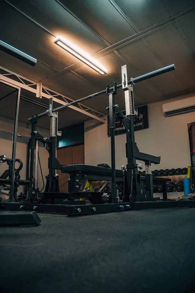 Strength Squad HQ — squat rack platform